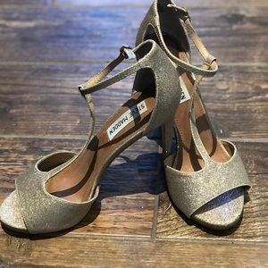 Steve Madden Gold Heels